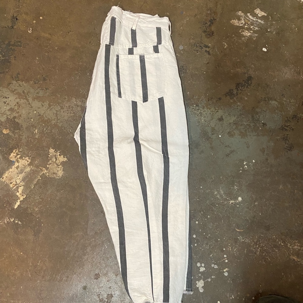 Magnolia Pearl pants woven cotton emmet pants distressed